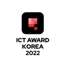 ICT AWARD KOREA 2022 웹・앱 품질 통합 SILVER PRIZE 수상 배지
